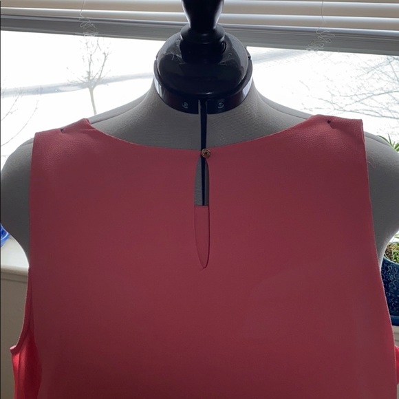 Vince Camuto Pink Tiered Shell - Picture 5 of 8